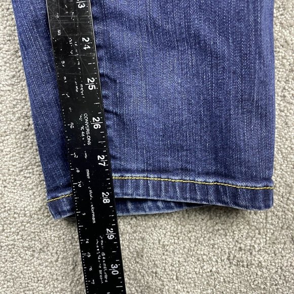 Torrid Boyfriend Straight Premium Stretch Mid-Rise Jeans Women's 20S Distressed - Picture 12 of 14